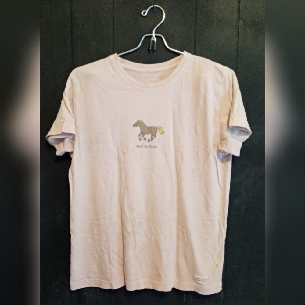 Life is Good "Hot to Trot" tshirt